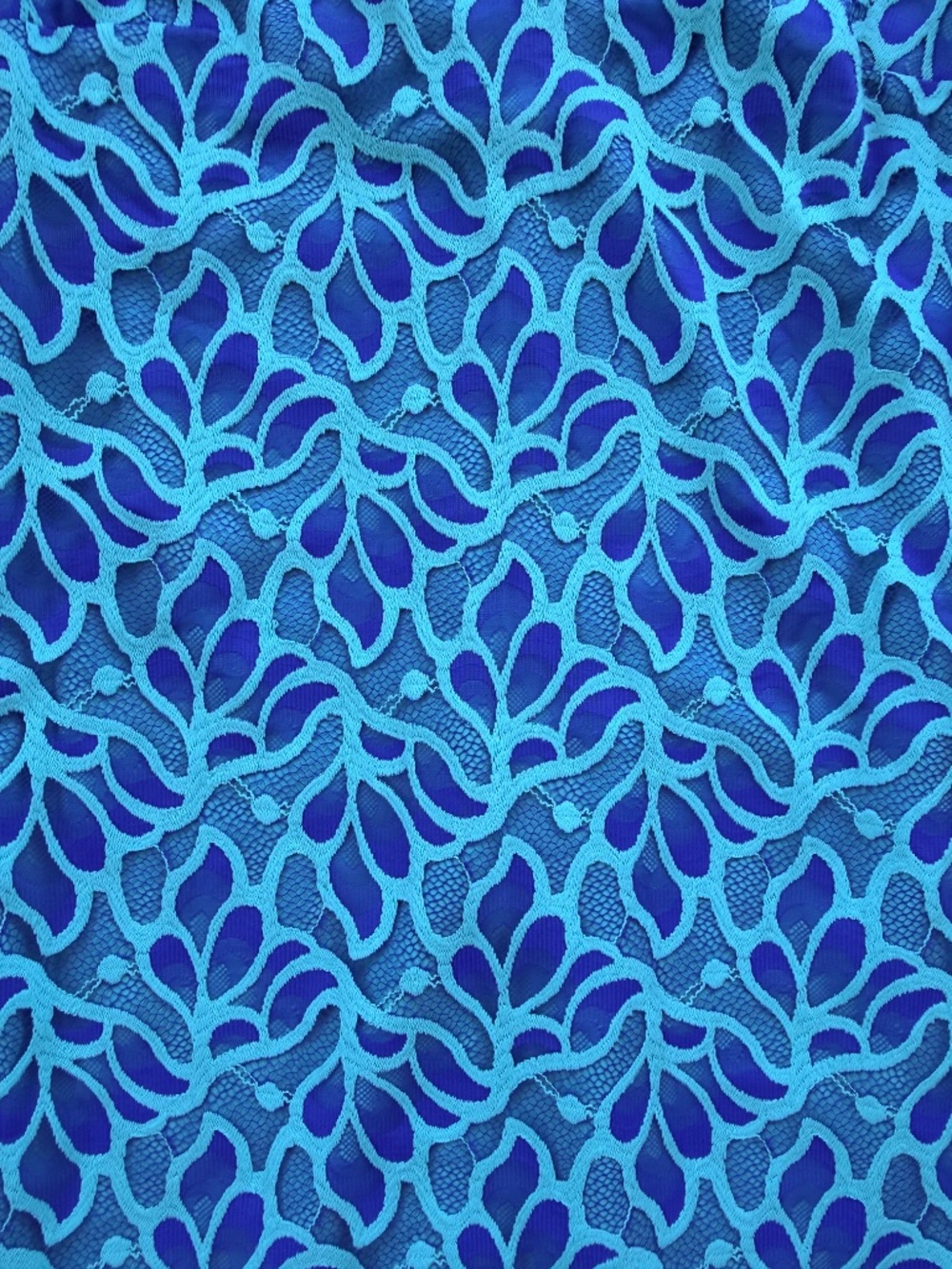 Lilly Pulitzer Devina Brewster Blue Light Flora Lace Shift Dress Size 6 - Picture 3 of 6